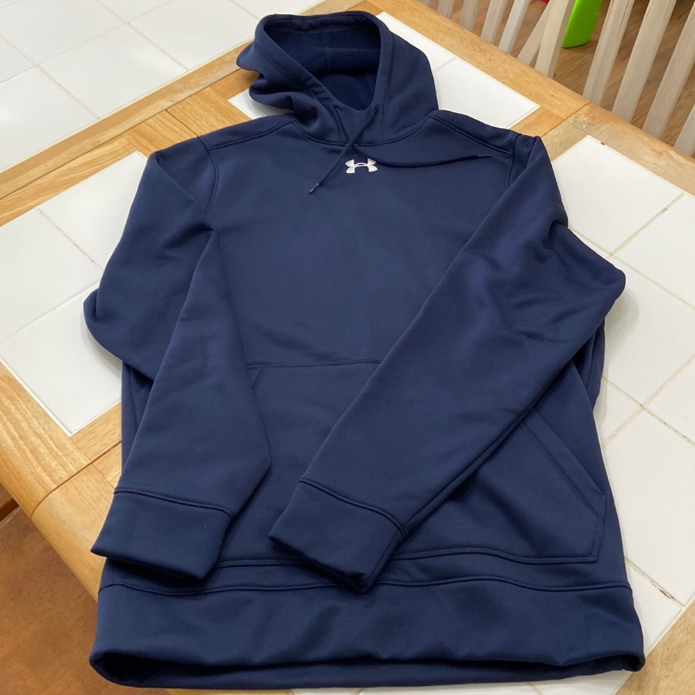 Men’s Under Armour Navy Hoodie Sweatshirt
